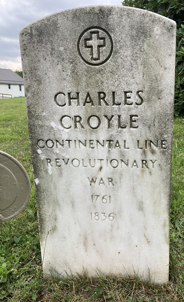 Headstone Thomas and Charles Croyle
